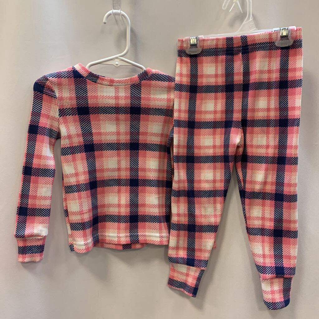 Youth 2 Pc Thermal PJ Plaid