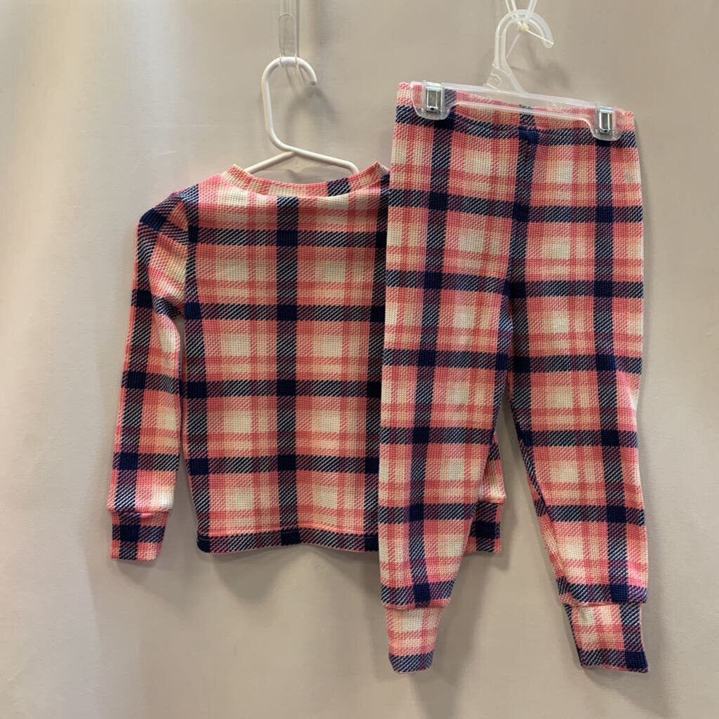 Youth 2 Pc Thermal PJ Plaid