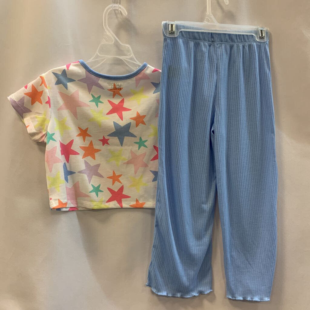 2 Pc Pajama Set Stars