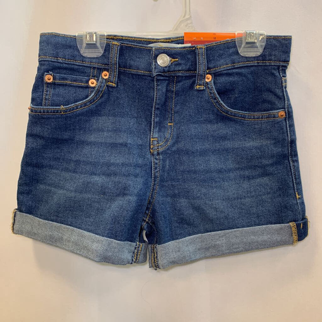 Rolled Cuff Youth Jean Shorts