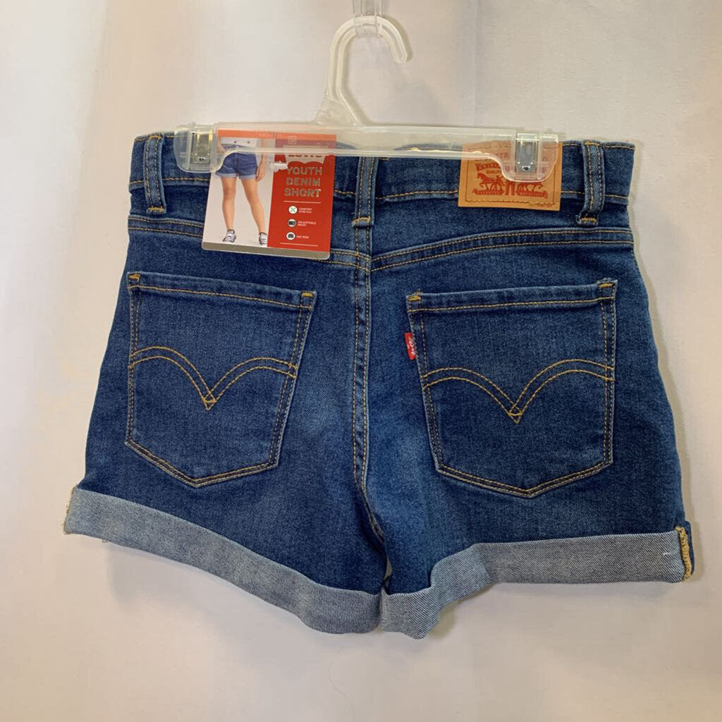 Rolled Cuff Youth Jean Shorts