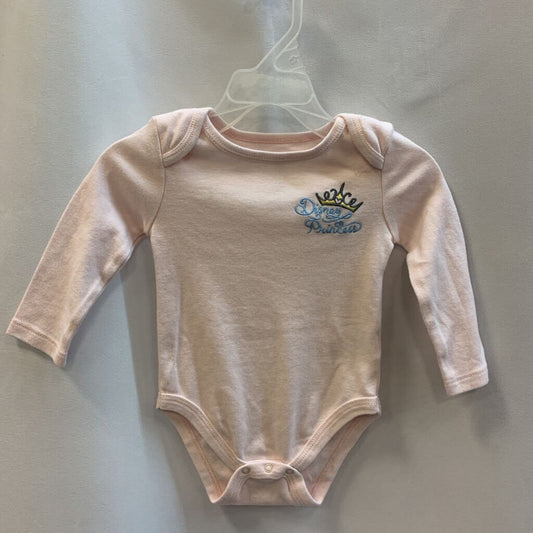 Embroidered Character Onesie Long Sleeve