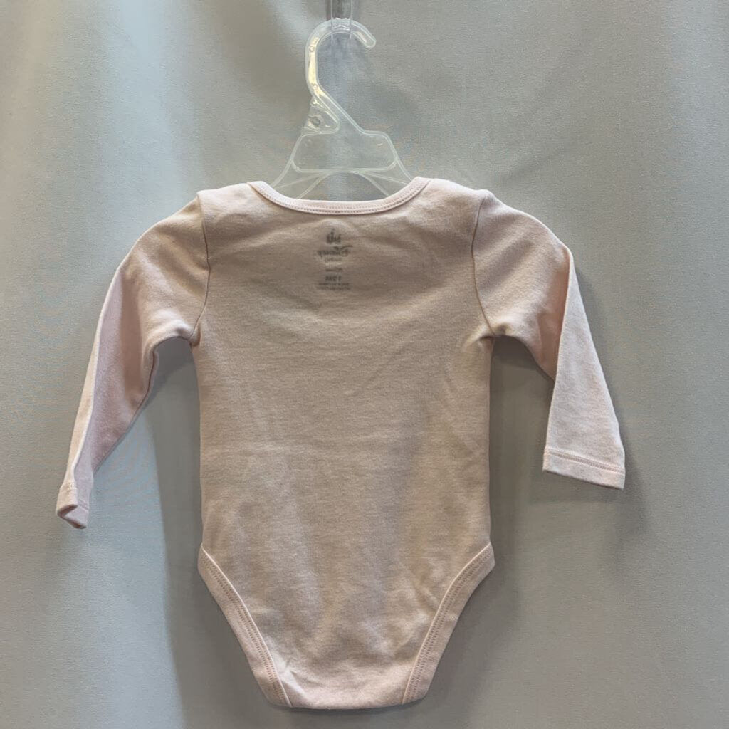 Embroidered Character Onesie Long Sleeve