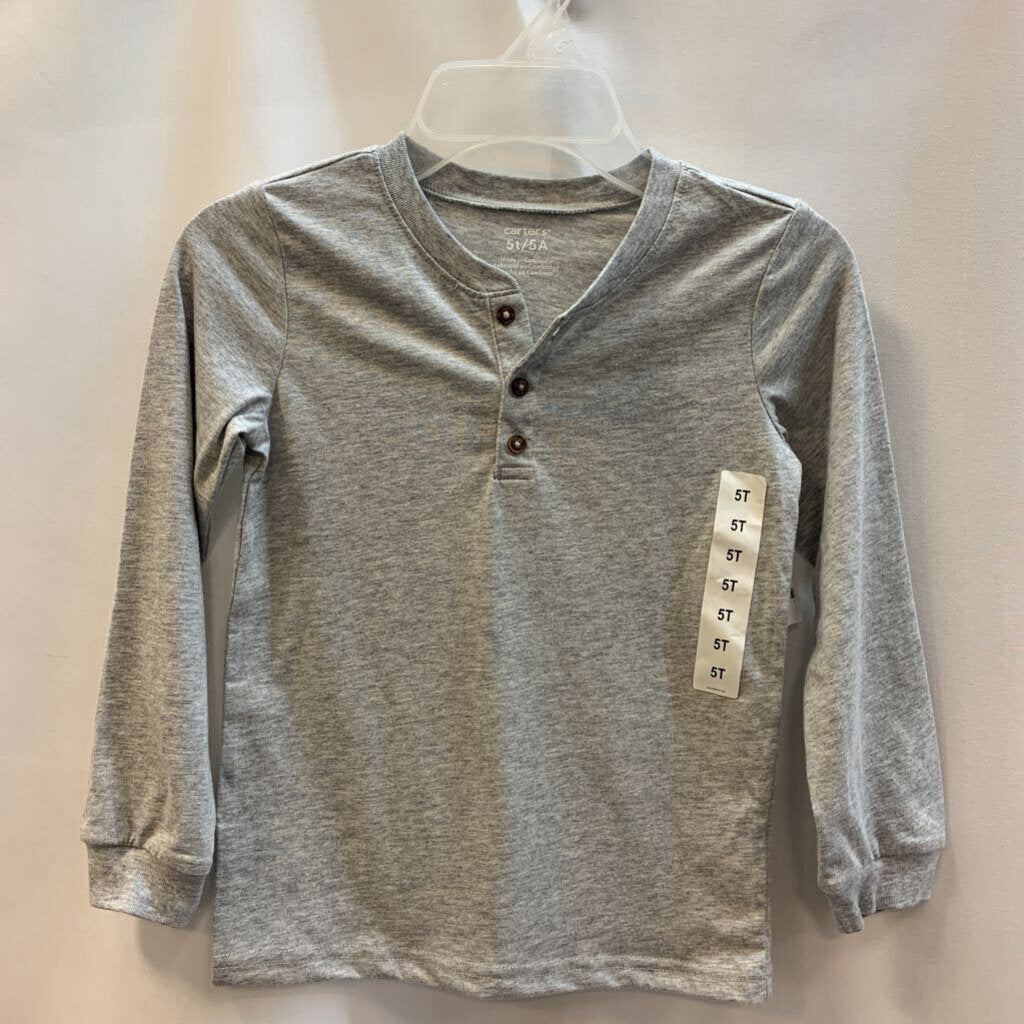 Youth Long Sleeve Henley Shirt