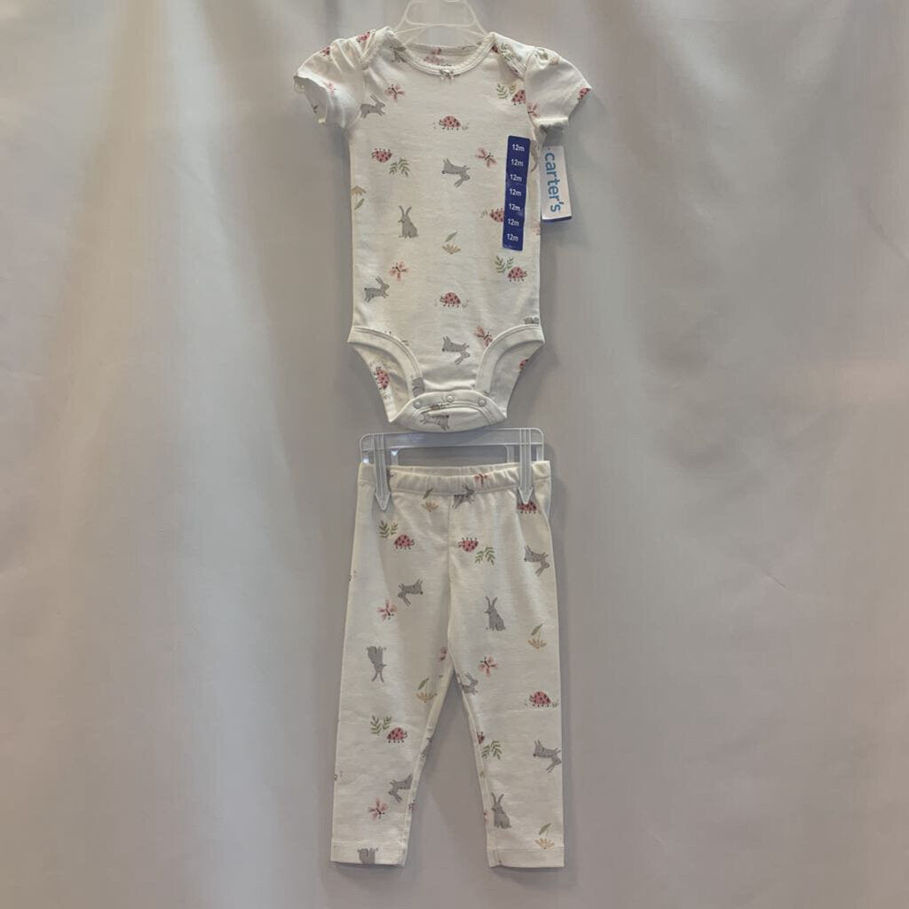 2pcOnesie & Pants Set Ladybug