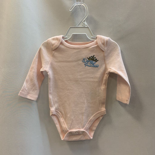 Embroidered Onesie Long Sleeve Princess