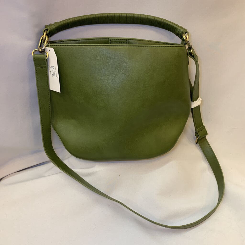 Crossbody Purse with Handle and Strap