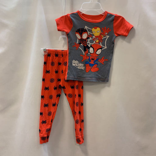 2 Pc Sleeper: Go Webs Go Short Sleeve and Pants