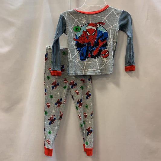 2 Pc Sleeper: Long Sleeve Spiderman Christmas