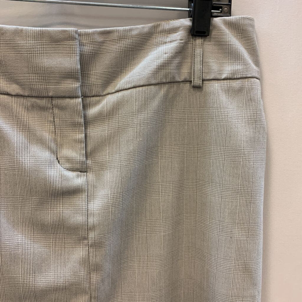 Skirt: Plaid Pencil Style