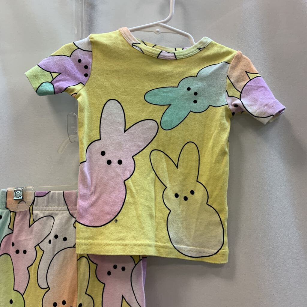 2 Pc Sleeper: Short Sleeve Bunnies