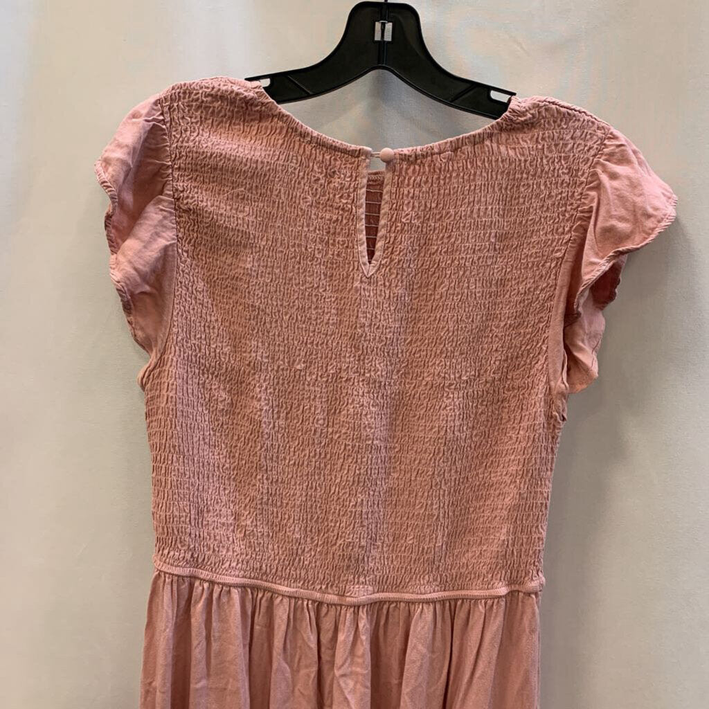 Dress: Smocked Tiered Maxi
