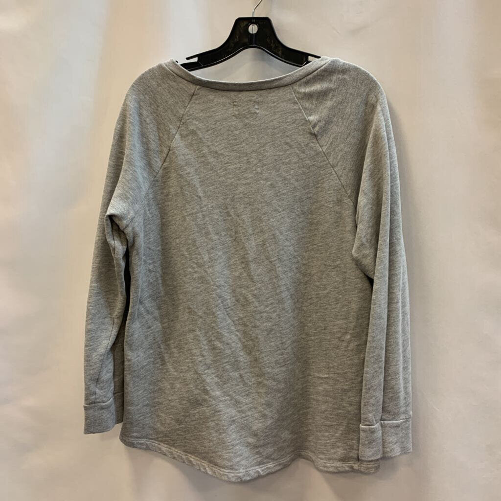 Shirt: Long Sleeve Front Tie Sweater