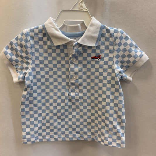 Shirt: Checkered Polo Car