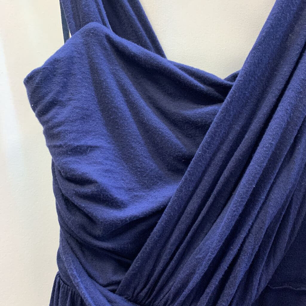 Dress: Sleeveless Cross Front