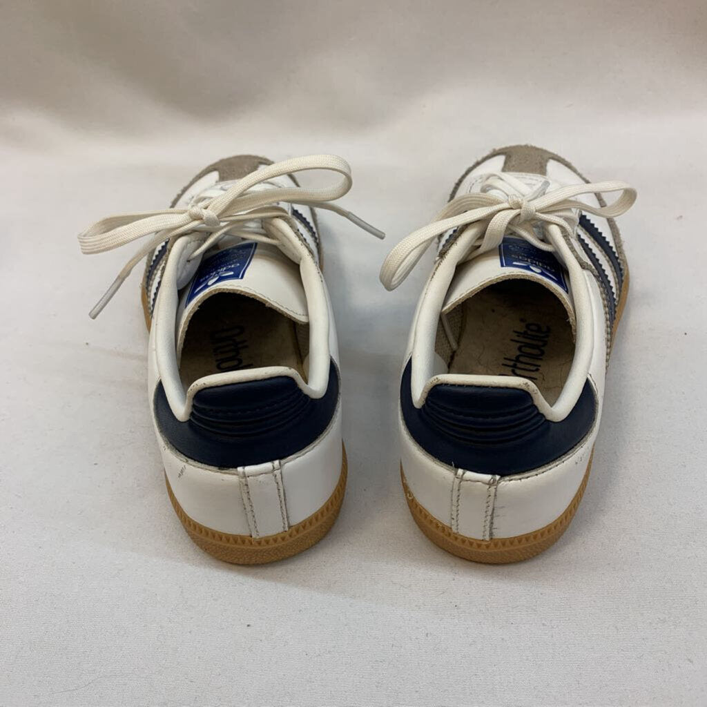 Shoes: Samba Blue Stripes