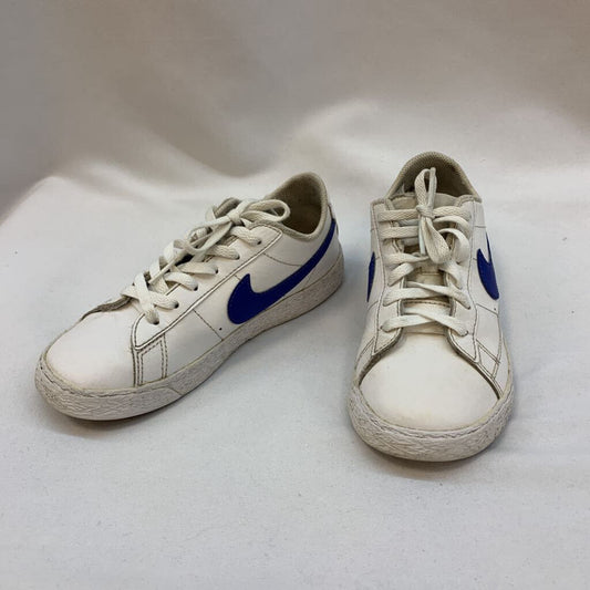 Shoes: Blue Swoosh