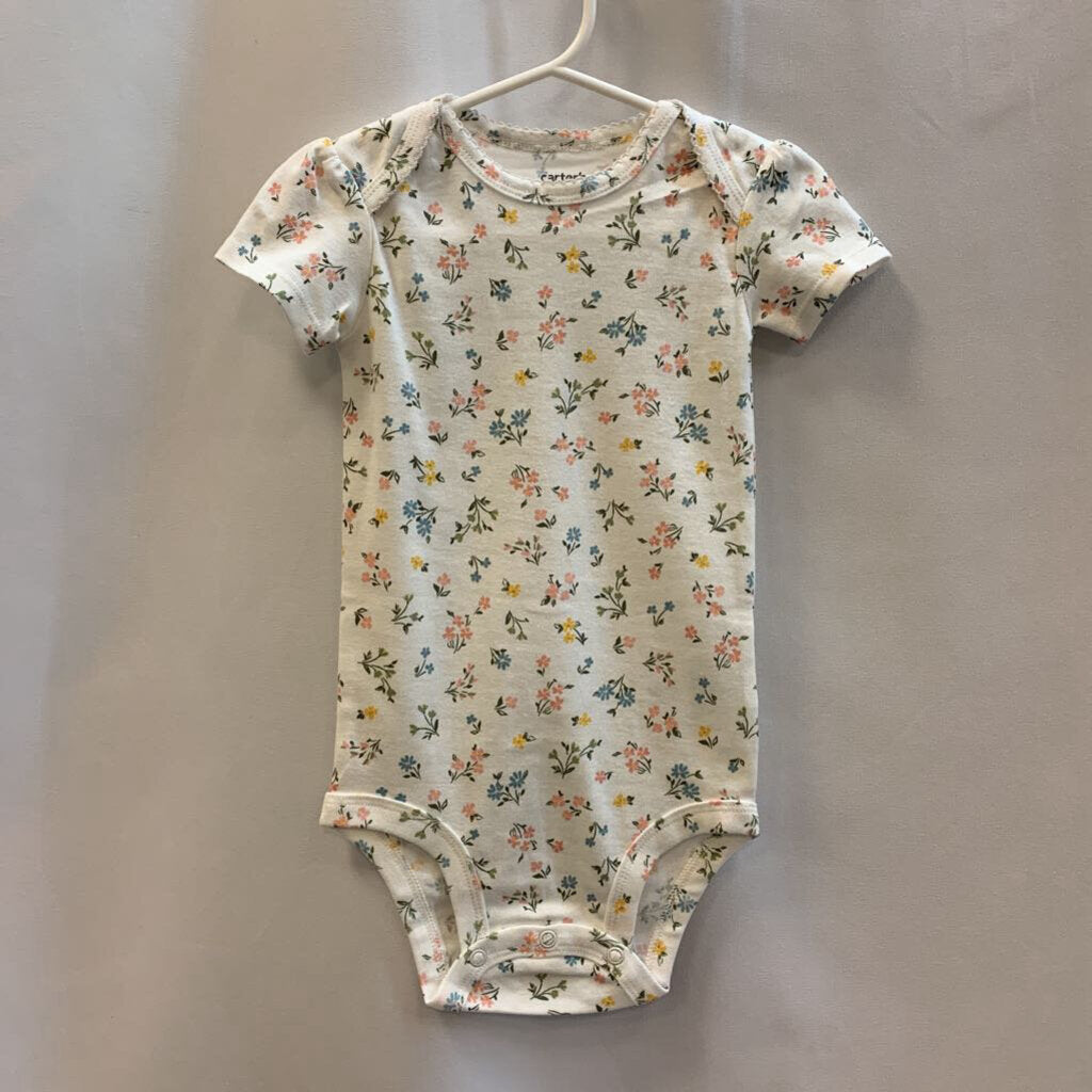Onesie: Short Sleeve Floral
