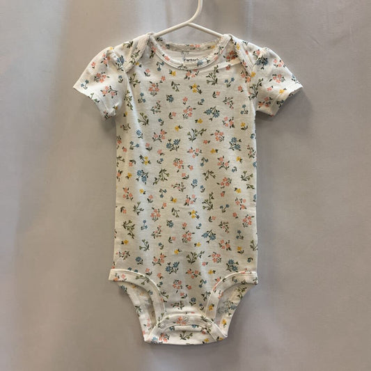 Onesie: Short Sleeve Floral