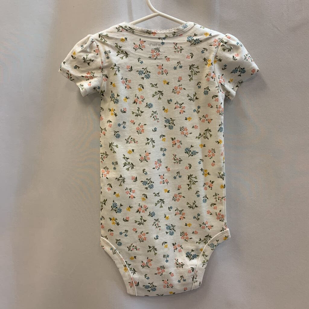 Onesie: Short Sleeve Floral
