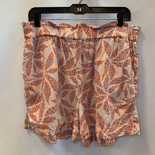 Shorts: Active High Waist Floral