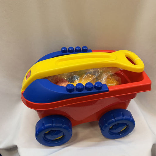 50pc assorted blocks with wagon