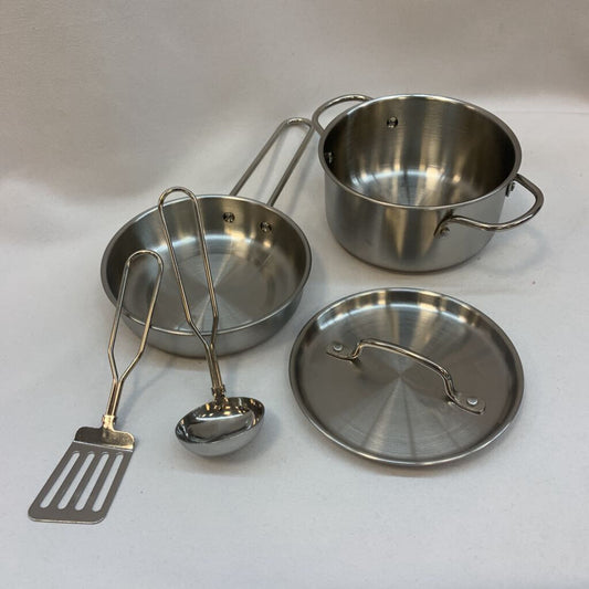 Play Kitchen: 5pc Pots & Pans