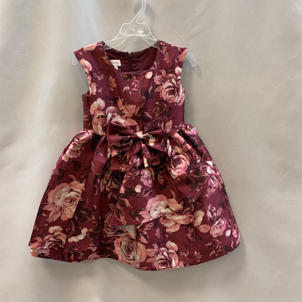 Dress: Tank Top Floral Bow