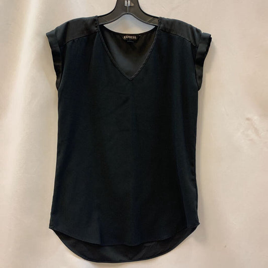 Shirt: Cap Sleeve V Neck Blouse