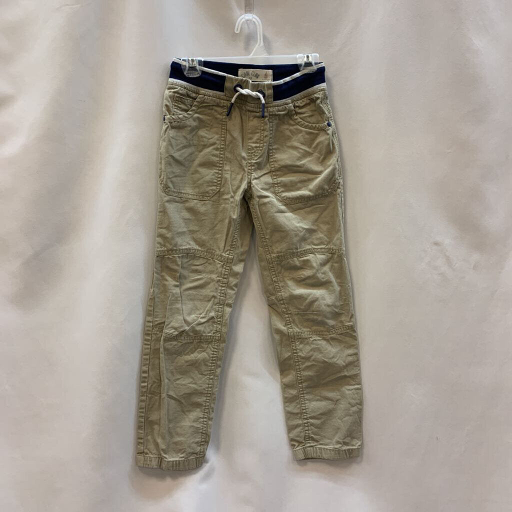 Pants: Cargo Jogger Stretch Navy Waistband