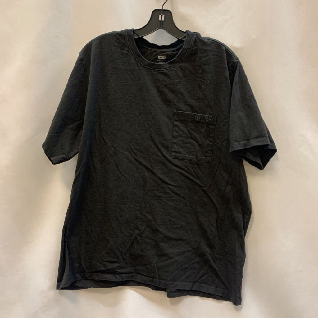 Shirt: Short Sleeve Single Pocket Relaxed