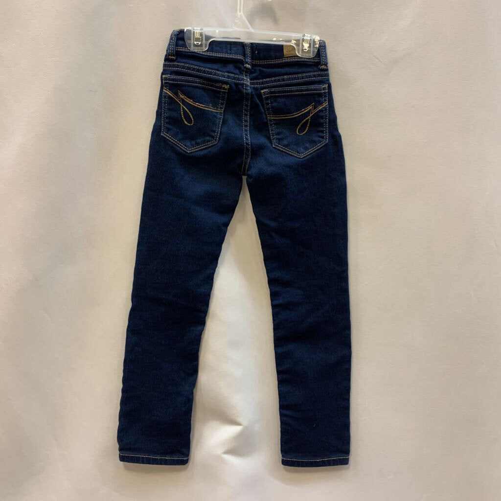 Pants: Dark Wash Skinny Jeans