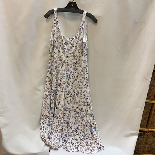 Dress: Tank Top Geometric Floral