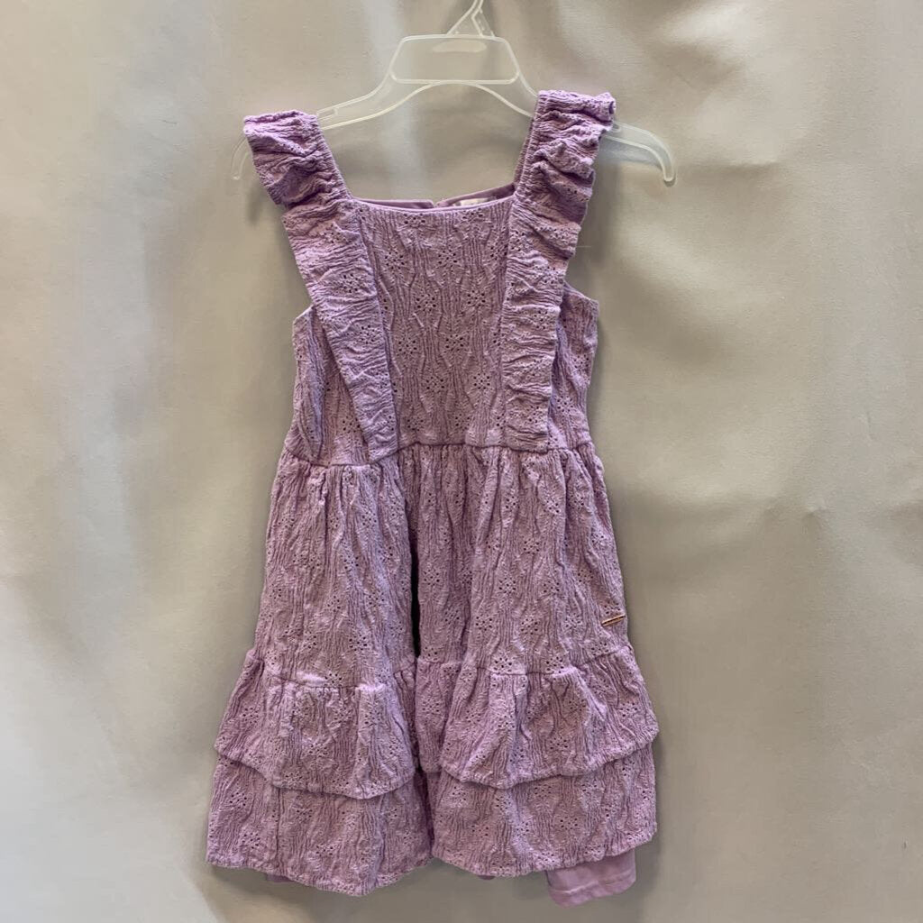 Dress: Tank Top Eyelet with Ruffles