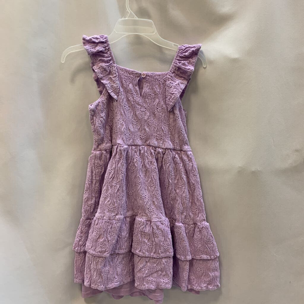 Dress: Tank Top Eyelet with Ruffles
