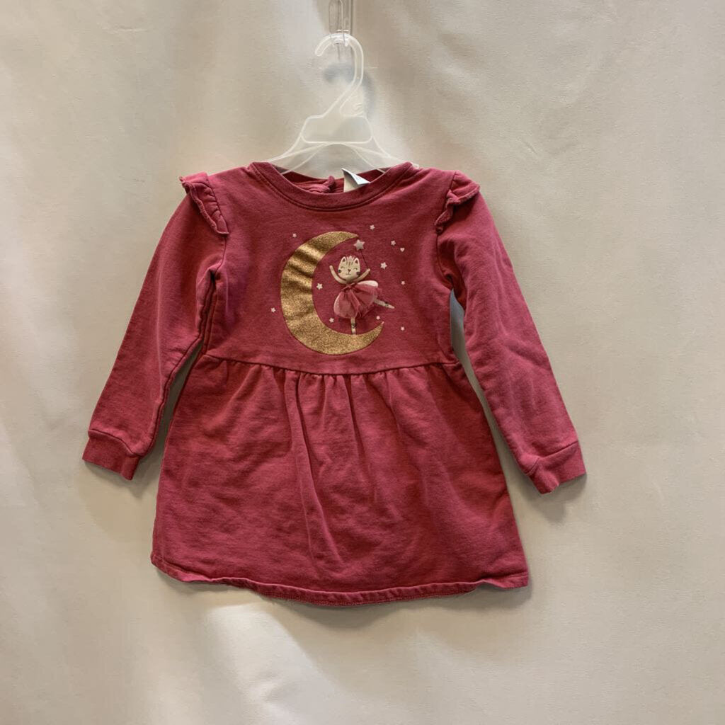 Shirt: Sweatshirt Dress Moon Cat
