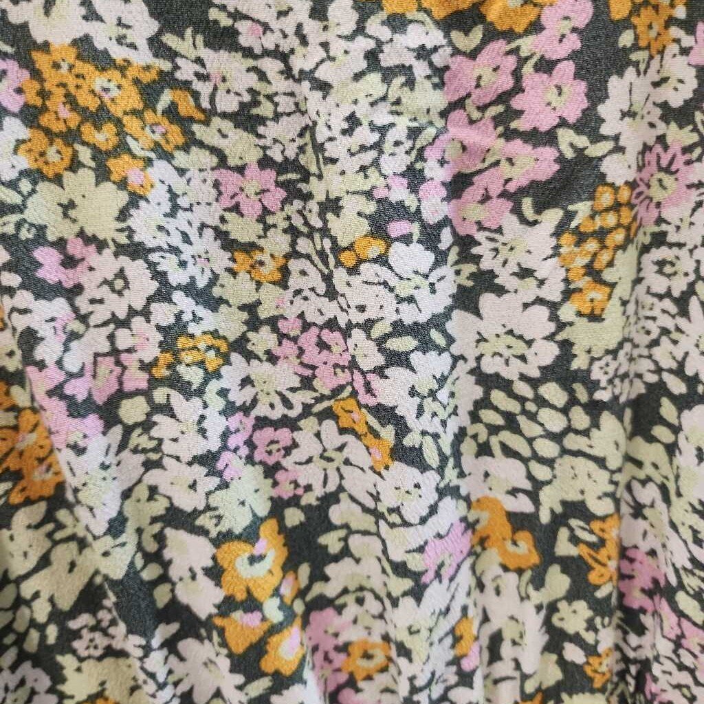 Dress: Nursing Maxi Floral Ruched Waist