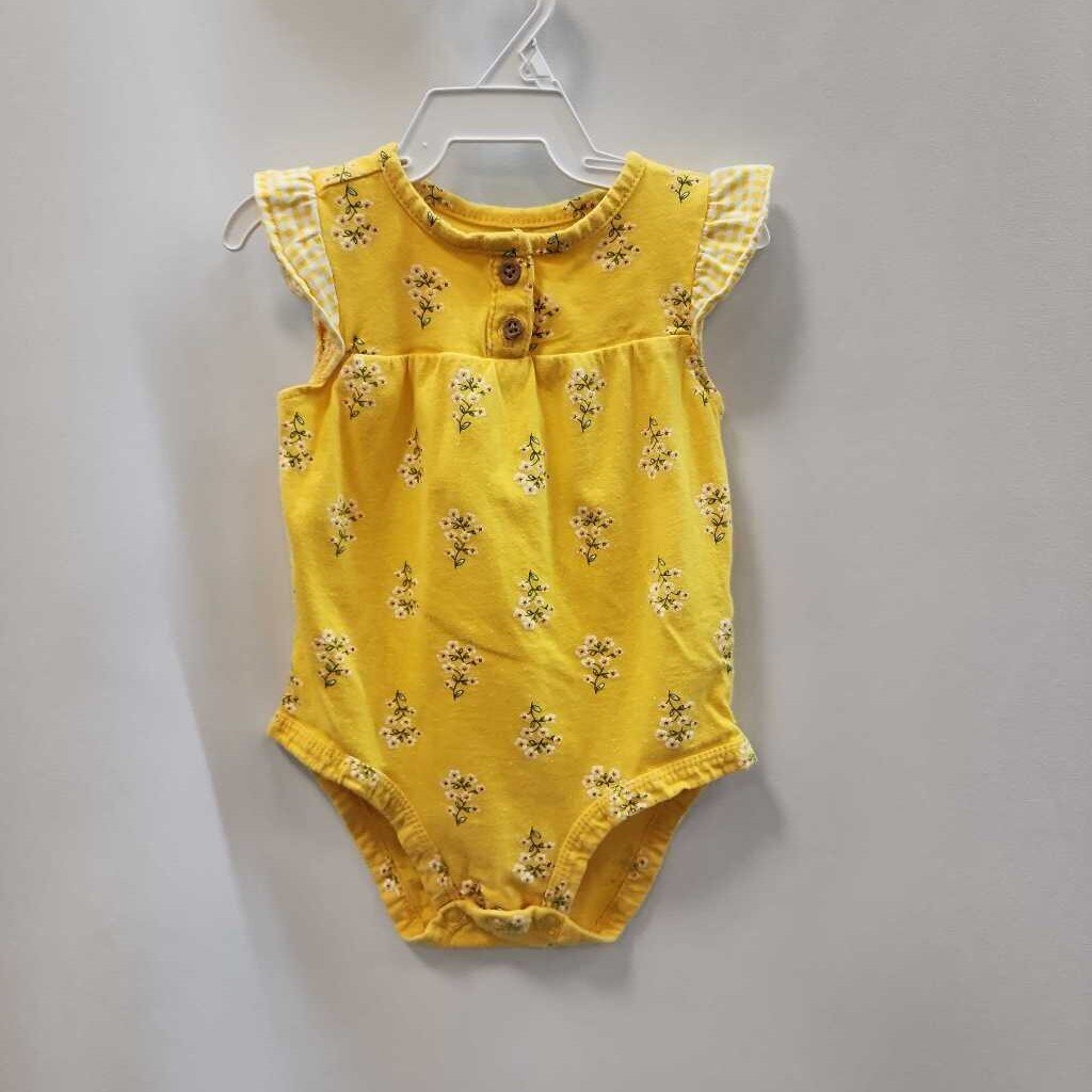Onesie: Floral Polka Dot Tank Top