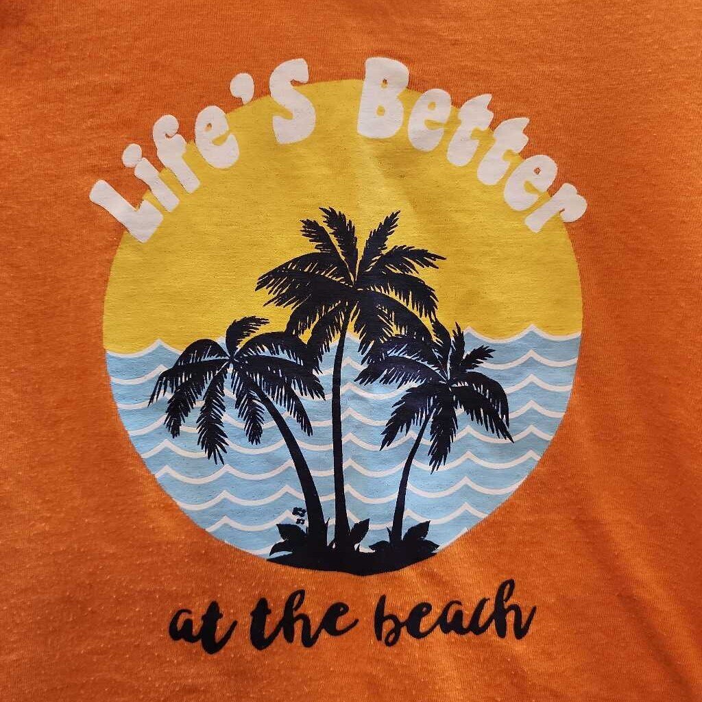 Shirt: Short Sleeve Life ... Beach