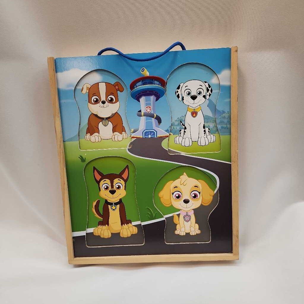 64pc Paw Patrol Wooden Magnetic