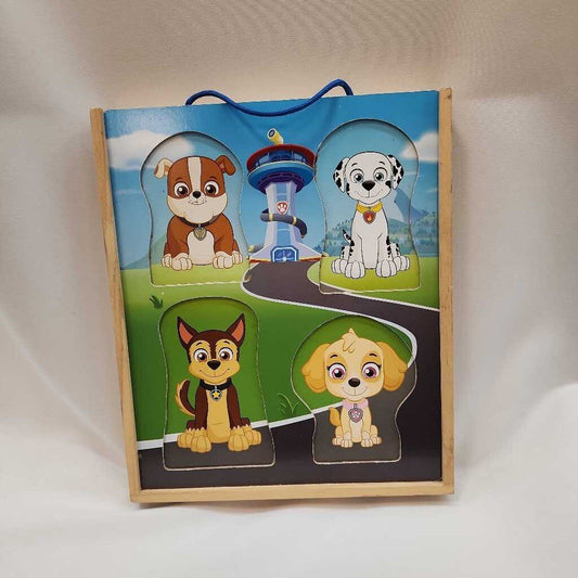 64pc Paw Patrol Wooden Magnetic