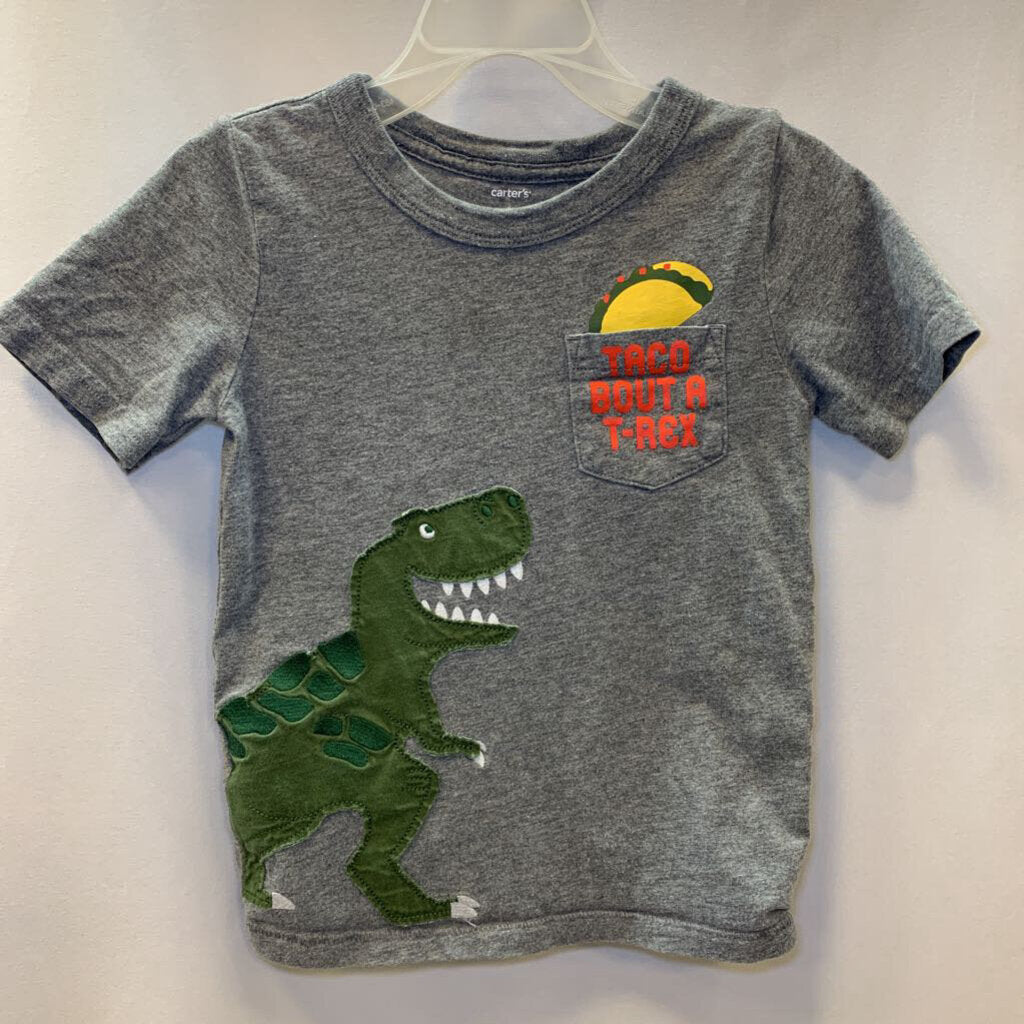 Shirt: Short Sleeve Dino T Rex Taco