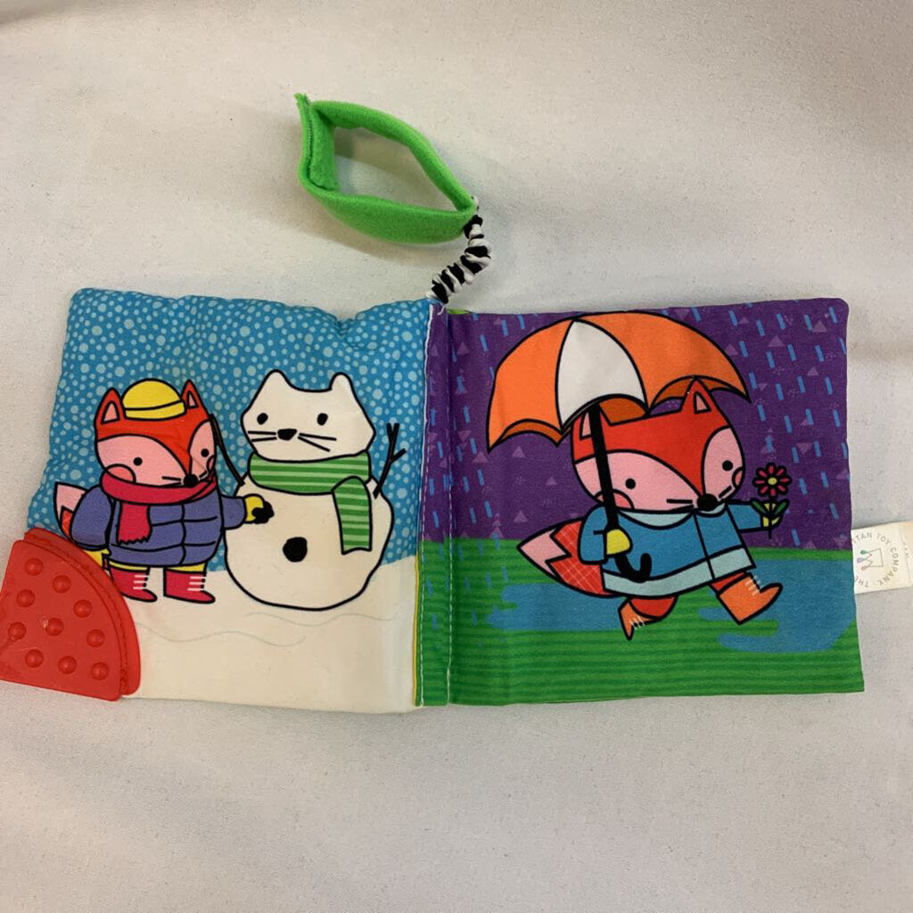 Soft Book Fox Seasons Toy