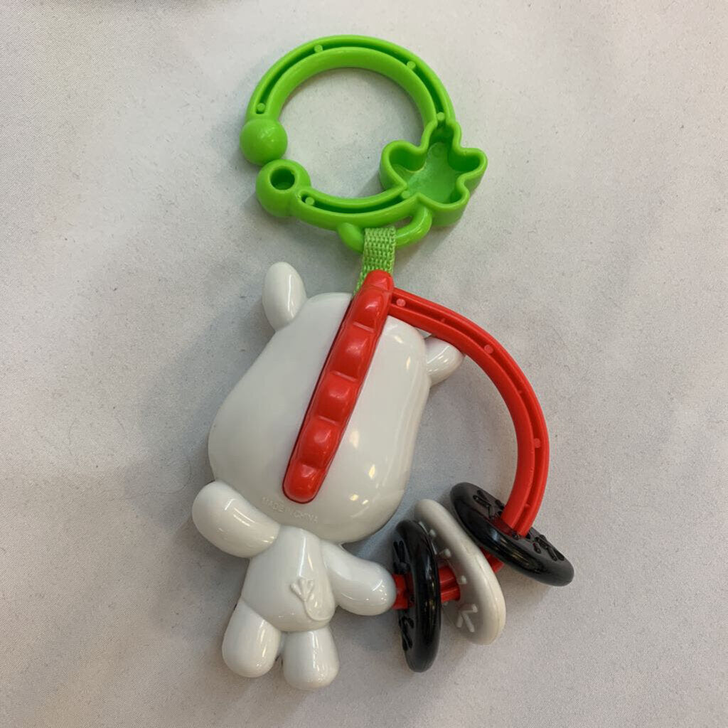 Zebra Teething Rattle