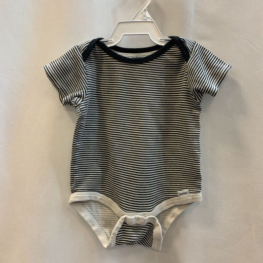 Onesie: Short Sleeve Striped