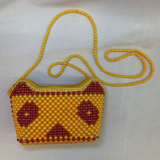 Purse: Beaded Clutch with Strap