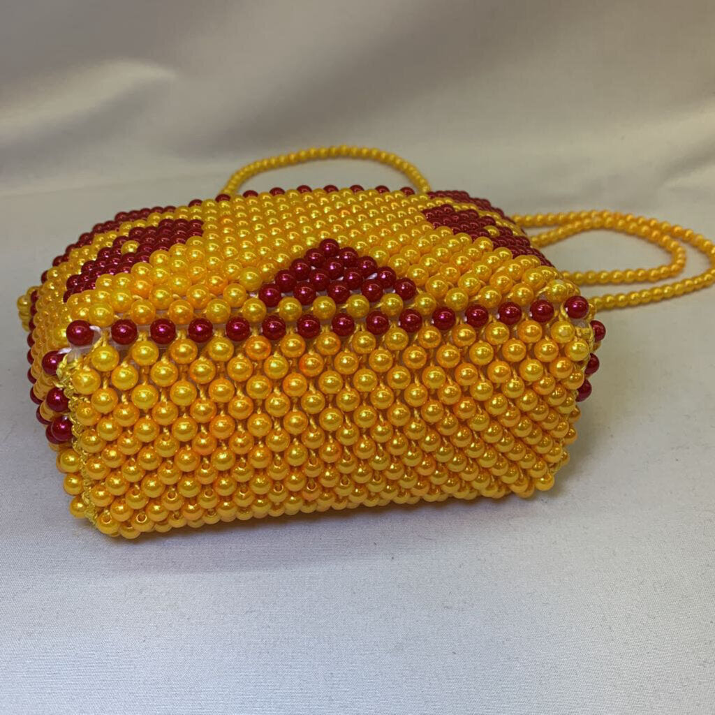 Purse: Beaded Clutch with Strap