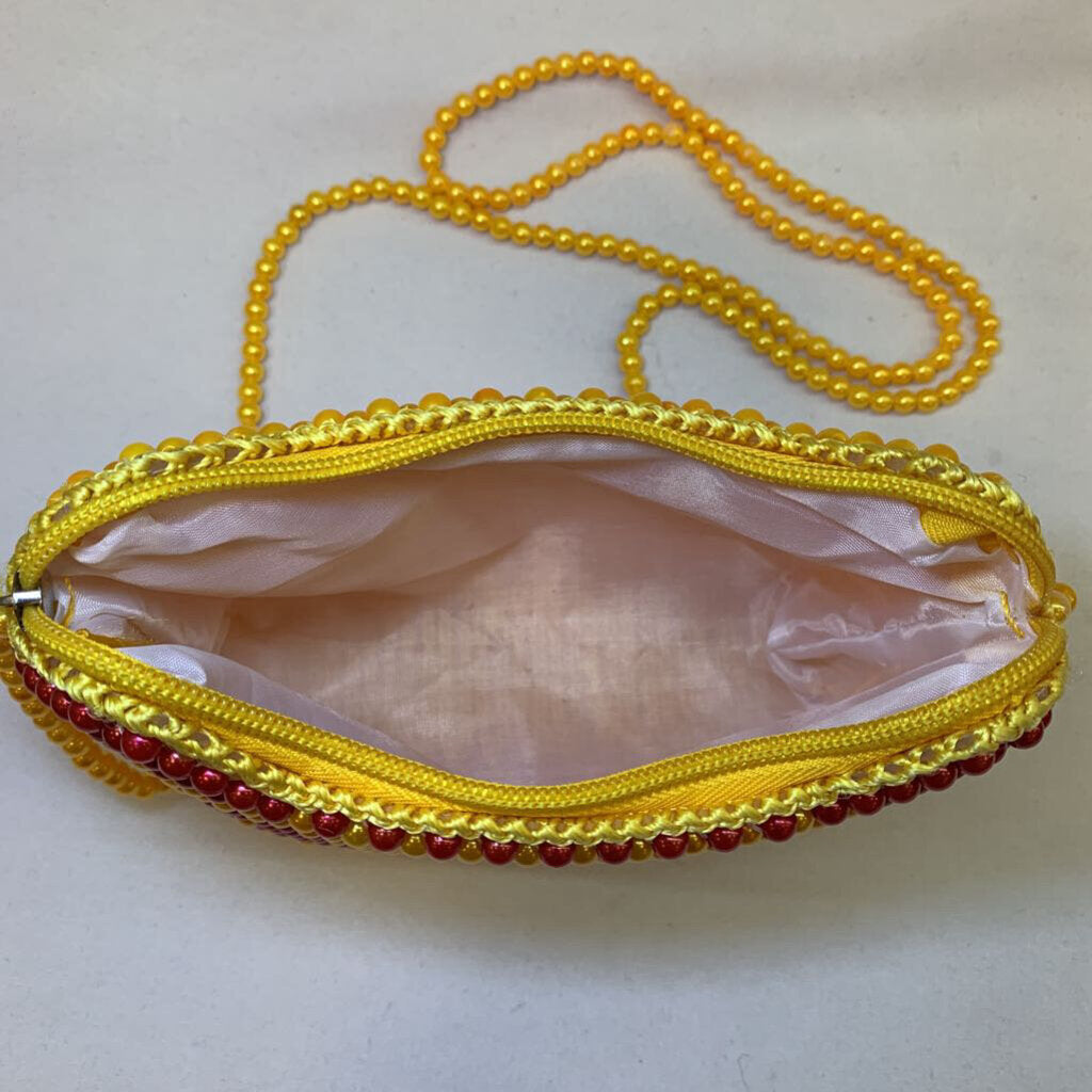 Purse: Beaded Clutch with Strap