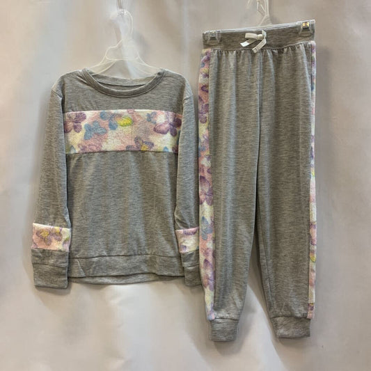 2 Pc Set: Butterfly Joggers with Long Sleeve
