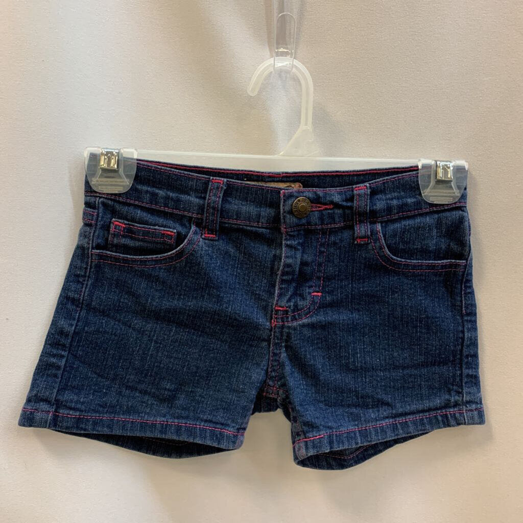 Shorts: Jean with Pink Stitching